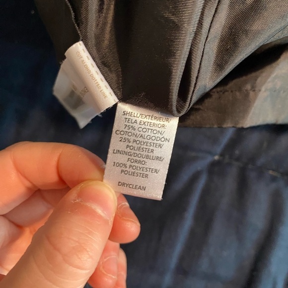 Loft Tweed Plaid Boucle Mini Skirt with Twin Front Zippers - Picture 3 of 5